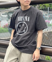 GOOD ROCK SPEED | 【Good Rock Speed/グッドロックスピード】NIRVANA / ニルヴァーナ / 別注プリントTシャツ(Tシャツ/カットソー)