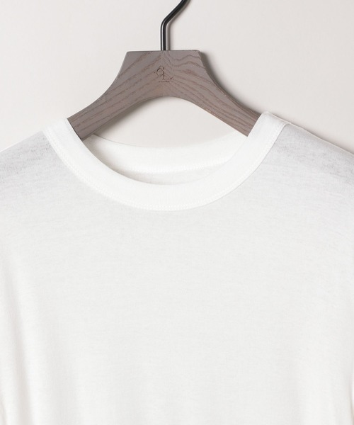 eL（エル）の「【eL】Sheer Fit  Pullover LS/108186（Tシャツ/カットソー・レディース・ブラック/グレイッシュベージュ/オフホワイト/ライトブルー/レッド・FREE）」の10枚目の写真