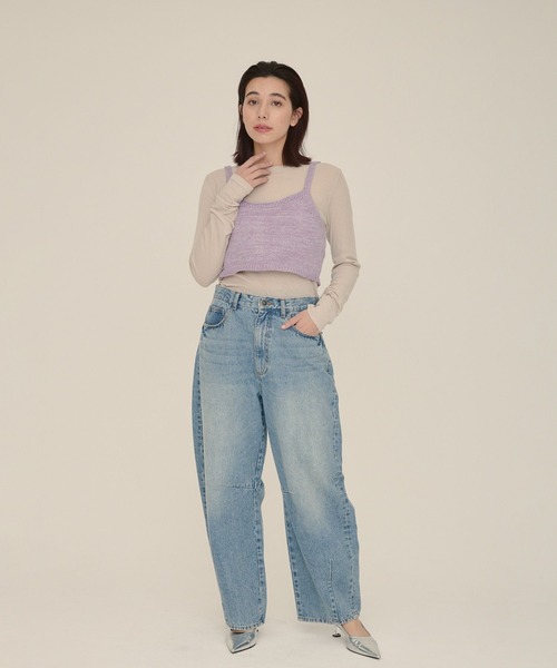 セール】【eL】Sheer Fit Pullover LS/108186（Tシャツ