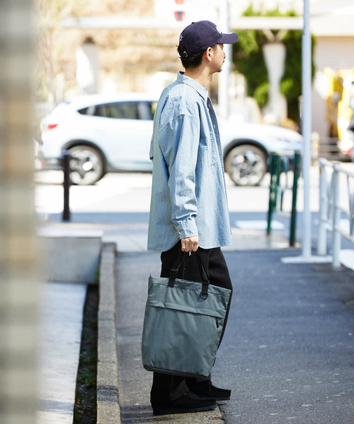 JOURNAL STANDARD relume（ジャーナルスタンダード　レリューム）の「サマーツイード ルーズイージーパンツ（スラックス・メンズ・チャコールグレー/ブラック/グレー・MEDIUM/LARGE）」の10枚目の写真