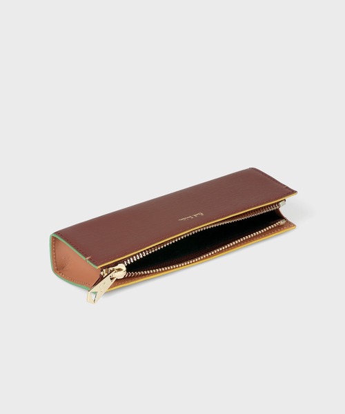 Paul Smith（ポールスミス）の「カラードエッジ ペンケース / 813020 P929（ステーショナリー・メンズ・ブラック/ブラウン・FREE）」の5枚目の写真