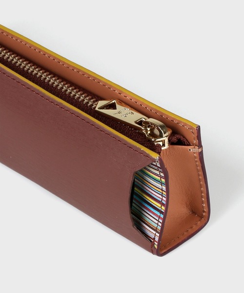 Paul Smith（ポールスミス）の「カラードエッジ ペンケース / 813020 P929（ステーショナリー・メンズ・ブラック/ブラウン・FREE）」の6枚目の写真