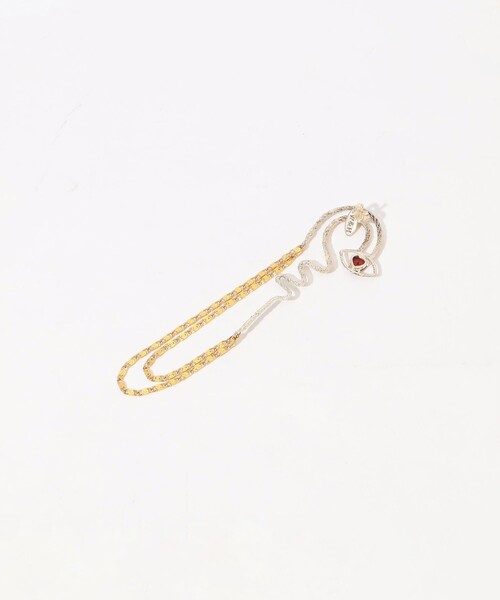 WOUTERS & HENDRIX(ウッターズアンドヘンドリックス)の「WOUTERS&HENDRIX YOU MAKE MY HEART SM ピアス(ピアス(片耳用)・レディース・ゴールド系その他・FREE)」の4枚目の写真