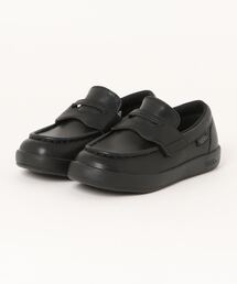 VANS（バンズ）の「VANS ヴァンズ 17-22 LOAFER K LITE 17-22 ローファーKライト V2196K BLACK（ローファー・キッズ）」