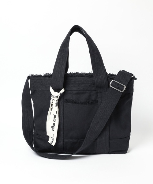 niko and...(ニコアンド)の「オリジナルキャンバス2WAYショルダーバッグ(ショルダーバッグ・レディース・ネイビー/ブラック/ブルー/アイボリー/スカイブルー・0)」の11枚目の写真