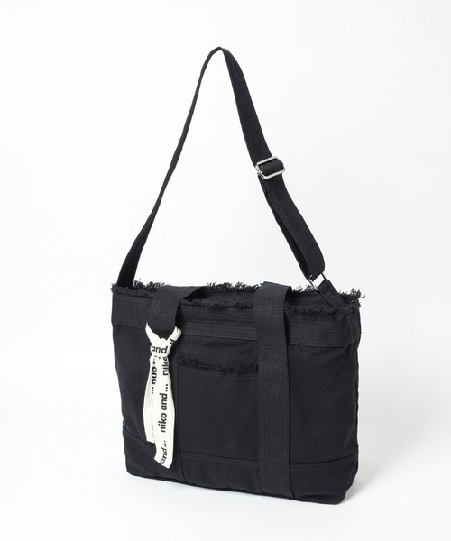 niko and...(ニコアンド)の「オリジナルキャンバス2WAYショルダーバッグ(ショルダーバッグ・レディース・ネイビー/ブラック/ブルー/アイボリー/スカイブルー・0)」の17枚目の写真