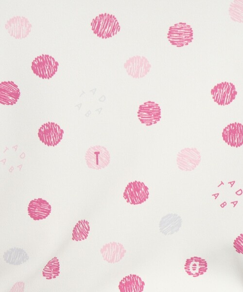 adabat（アダバット）の「◆ドットロゴデザイン 長袖モックネックプルオーバー（Tシャツ/カットソー・レディース・ピンク系その他/グリーン系その他2/ネイビー系・38/40/42/36）」の7枚目の写真