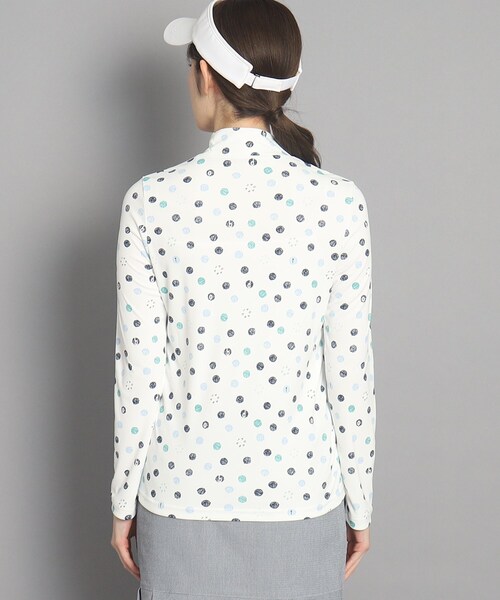 adabat（アダバット）の「◆ドットロゴデザイン 長袖モックネックプルオーバー（Tシャツ/カットソー・レディース・ピンク系その他/グリーン系その他2/ネイビー系・38/40/42/36）」の18枚目の写真