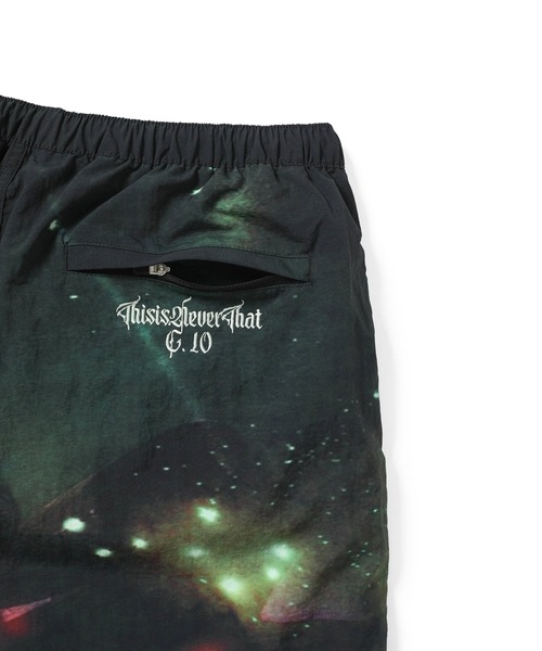 さらに100円引き◆thisisneverthat◆Flame Jogging Short thisisneverthat(ディスイズネバーザット)の「Flame Jogging