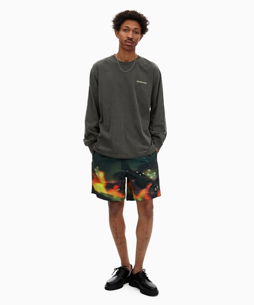 さらに100円引き◆thisisneverthat◆Flame Jogging Short thisisneverthat（ディスイズネバーザット）の「Flame Jogging