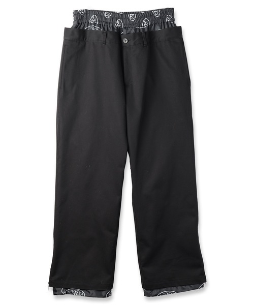 LOGO LINING DOCKING PANTS（チノパンツ）｜amok（アモク）の
