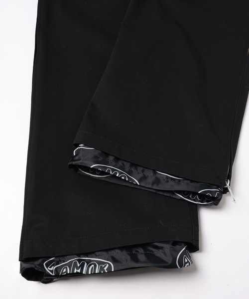 amok(アモク)の「LOGO LINING DOCKING PANTS(チノパンツ・メンズ・ブラック/カーキ・S/M/L)」の19枚目の写真