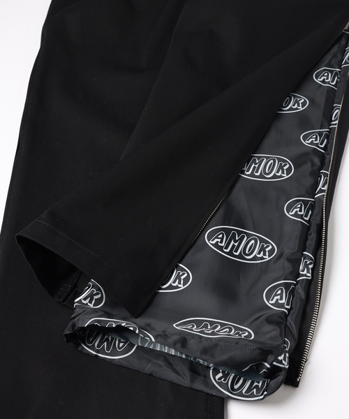 amok(アモク)の「LOGO LINING DOCKING PANTS(チノパンツ・メンズ・ブラック/カーキ・S/M/L)」の20枚目の写真