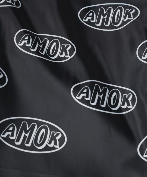 amok(アモク)の「LOGO LINING DOCKING PANTS(チノパンツ・メンズ・ブラック/カーキ・S/M/L)」の22枚目の写真