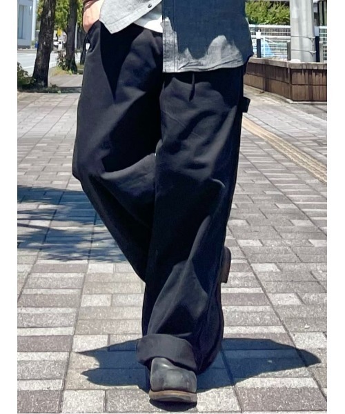 BACK NUMBER(バックナンバー)の「【BACK NUMBER】カラーペインターイージーパンツ(カーゴパンツ・メンズ・ブラウン/ダークグレー・S/M/L/XL)」の1枚目の写真