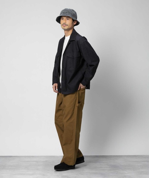 BACK NUMBER(バックナンバー)の「【BACK NUMBER】カラーペインターイージーパンツ(カーゴパンツ・メンズ・ブラウン/ダークグレー・S/M/L/XL)」の16枚目の写真