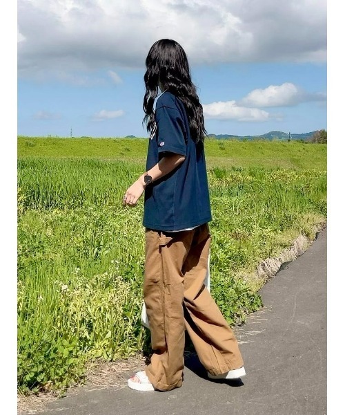 BACK NUMBER(バックナンバー)の「【BACK NUMBER】カラーペインターイージーパンツ(カーゴパンツ・メンズ・ブラウン/ダークグレー・S/M/L/XL)」の8枚目の写真