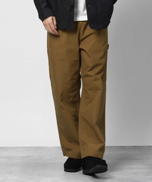 BACK NUMBER(バックナンバー)の「【BACK NUMBER】カラーペインターイージーパンツ(カーゴパンツ・メンズ・ブラウン/ダークグレー・S/M/L/XL)」の13枚目の写真