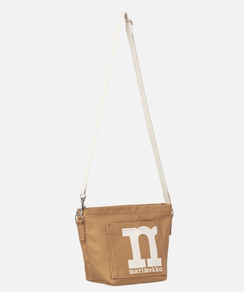 marimekko（マリメッコ）の「Solid / Mono Mini Crossbody（ショルダーバッグ・レディース・ベージュ・FREE）」の2枚目の写真