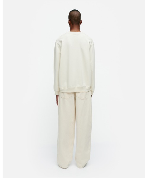 marimekko（マリメッコ）の「【kioski】Unikko / Loisto Placement sweatshirt（Tシャツ/カットソー・レディース・ピンク・X-SMALL/SMALL/MEDIUM/LARGE）」の7枚目の写真