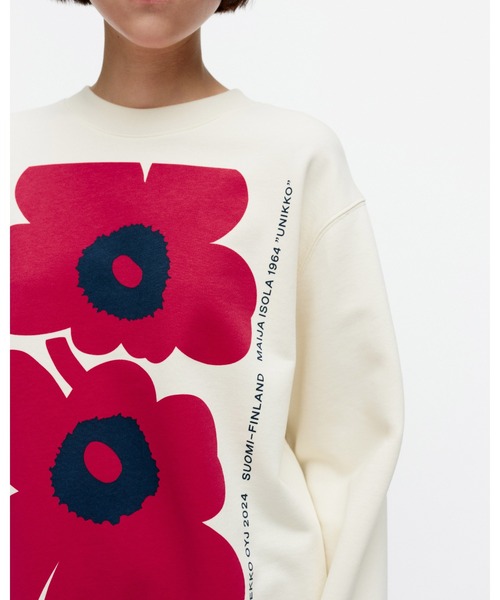 【24SS】マリメッコ/Kioski Loisto Unikko Placement スウェット 24SS】マリメッコ/Kioski Loisto Unikko Placement スウェット