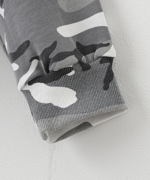 FOSTEX GARMENTS(フォステックスガーメンツ)の「【FOSTEX GARMENTS / フォステックスガーメンツ】CAMOUFLGE ZIP HOODIE VTG WASH(パーカー・メンズ・ブラック・MEDIUM/LARGE)」の15枚目の写真