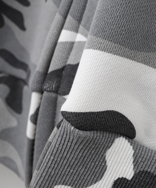 FOSTEX GARMENTS(フォステックスガーメンツ)の「【FOSTEX GARMENTS / フォステックスガーメンツ】CAMOUFLGE ZIP HOODIE VTG WASH(パーカー・メンズ・ブラック・MEDIUM/LARGE)」の22枚目の写真