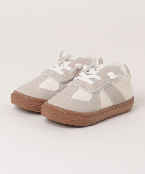 Bambin（ボンバン）の「【 Bambin / ボンバン 】 コントラストカラー クラシック スニーカー（スニーカー・キッズ・アイボリー/ブラウン・15 /16/17）」の17枚目の写真