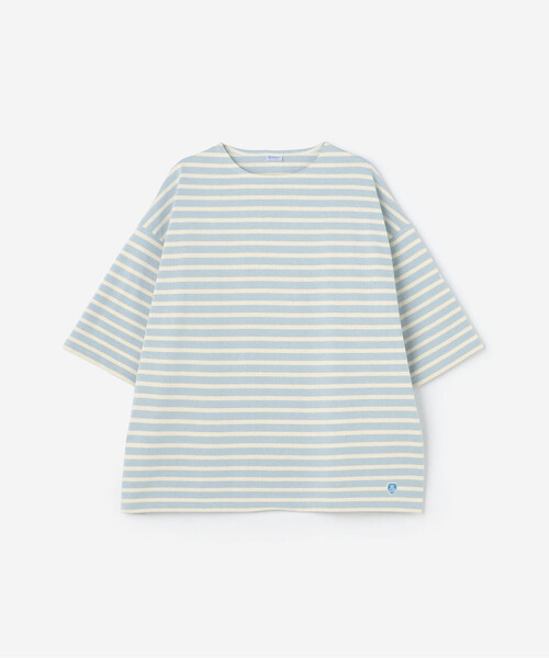 ORCIVAL（オーシバル）の「ORCIVAL | コットンロード ワイドTシャツ MEN（Tシャツ/カットソー・メンズ・グリーン系その他/ブルー系その他/レッド系その他/ホワイト系その他5/ブラック系その他2/ブルー系その他2/ブルー系その他3・4/5/3）」の9枚目の写真