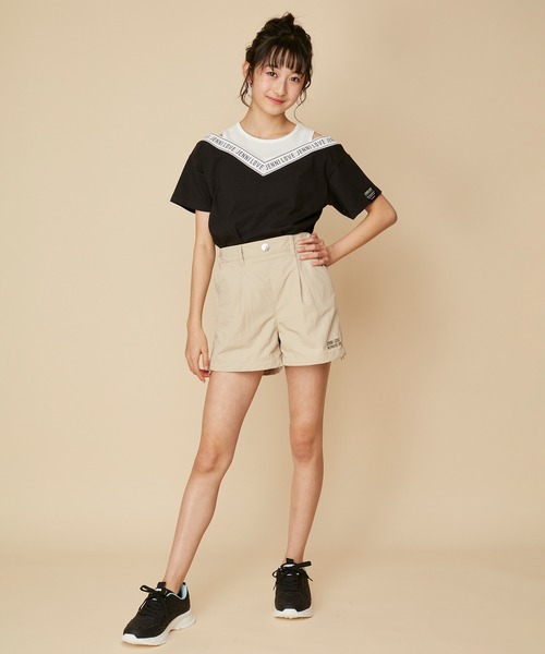 【LOW CLASSIC】★ジェニー着用★ラブパークTシャツ Qoo10] LOW CLASSIC BLACK PINK ジェニー着用 LO : レディース服