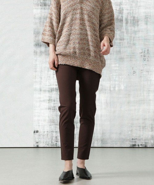 Apo(s)ture（アポスチャー）の「NANCY-001/TRスキニーパンツ（スラックス・レディース・ブラック/グレー/ブラウン/ベージュ・XS/S/M/L/XL）」の4枚目の写真