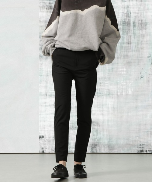 Apo(s)ture（アポスチャー）の「NANCY-001/TRスキニーパンツ（スラックス・レディース・ブラック/グレー/ブラウン/ベージュ・XS/S/M/L/XL）」の2枚目の写真