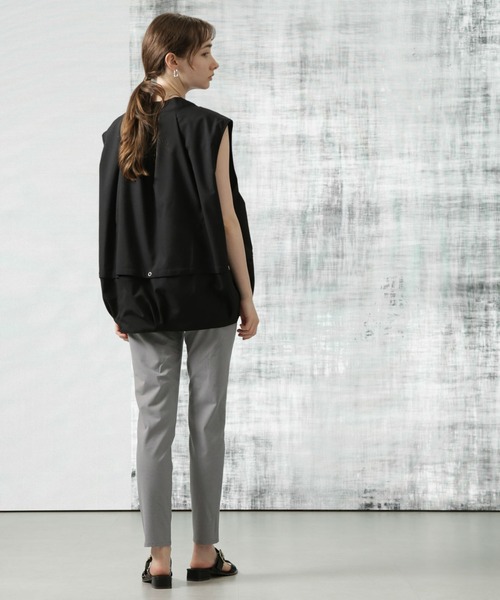 Apo(s)ture（アポスチャー）の「NANCY-001/TRスキニーパンツ（スラックス・レディース・ブラック/グレー/ブラウン/ベージュ・XS/S/M/L/XL）」の20枚目の写真