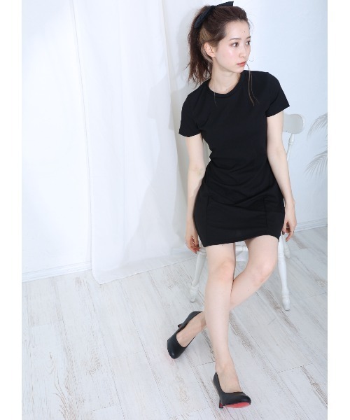 DEMETER(デメテル)の「8.0cmヒール ラウンドトゥ レッドソール パンプス(パンプス・レディース・ブラック/ブラック系その他2/ブラック系その他・LL/S/M/L/3L)」の6枚目の写真