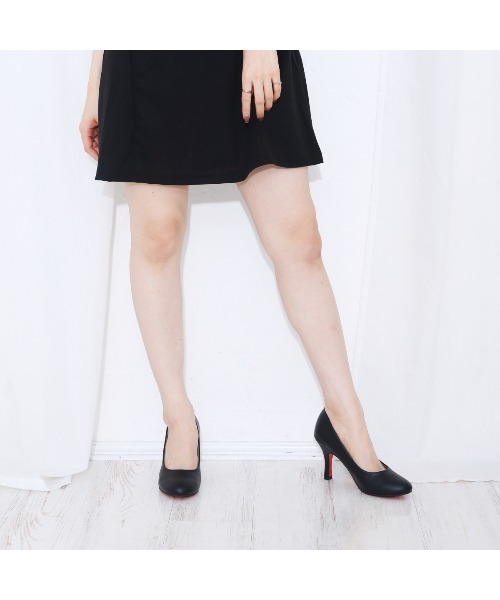 DEMETER(デメテル)の「8.0cmヒール ラウンドトゥ レッドソール パンプス(パンプス・レディース・ブラック/ブラック系その他2/ブラック系その他・LL/S/M/L/3L)」の7枚目の写真