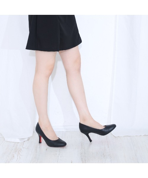 DEMETER(デメテル)の「8.0cmヒール ラウンドトゥ レッドソール パンプス(パンプス・レディース・ブラック/ブラック系その他2/ブラック系その他・LL/S/M/L/3L)」の8枚目の写真