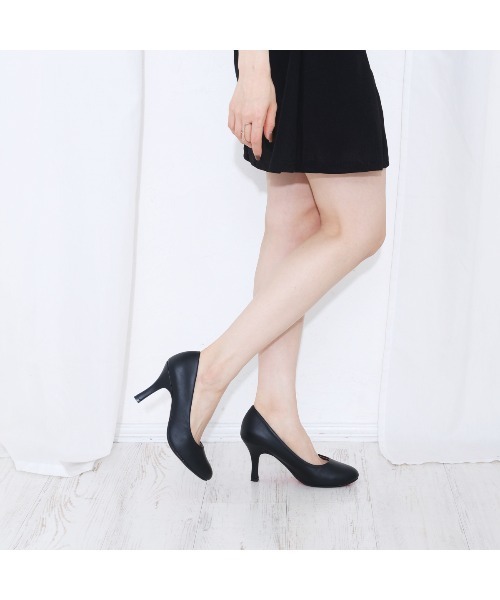 DEMETER(デメテル)の「8.0cmヒール ラウンドトゥ レッドソール パンプス(パンプス・レディース・ブラック/ブラック系その他2/ブラック系その他・LL/S/M/L/3L)」の9枚目の写真