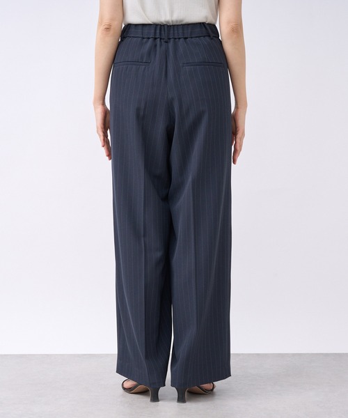 RIVE DROITE（リヴドロワ）の「ピンストライプスラックス（スラックス・レディース・ネイビー/ライトベージュ/ブラウン・38/36）」の8枚目の写真