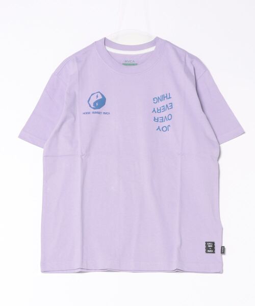 【セール】【直営店限定】RVCA メンズ 【ELLIOT ROUTLEDGE】 OVER EVERYTHING SS T Ｔシャツ 【2024年春夏モデル】/ルーカウエストポーチバッグ（Tシャツ/カットソー）｜RVCA（ルーカ）