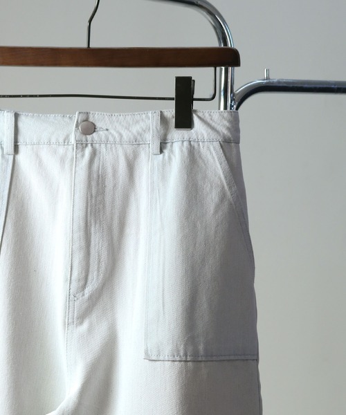 NILWAY（ニルウェイ）の「カットオフデザイン ワイド ストレート ベイカー デニムパンツ（デニムパンツ・メンズ・インディゴブルー/ブラック/ブルー/サックスブルー・SMALL/LARGE/MEDIUM）」の16枚目の写真