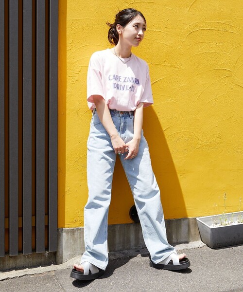 FREAK'S STORE(フリークスストア)の「限定展開 クロスベルト 厚底 サンダル(サンダル・レディース・グレー/シルバー/ブラック/ダークブラウン・38/37/36)」の21枚目の写真