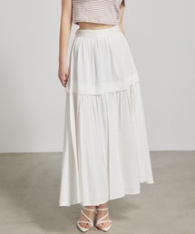 rienda | バックスリットフレアスカート(スカート)