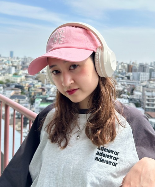 CLEA（クレア）の「savage ロゴ刺繍 カラーキャップ（キャップ・レディース・ピンク/アイボリー/ライトブルー/ネイビー/ベージュ/ブラック・FREE）」の10枚目の写真
