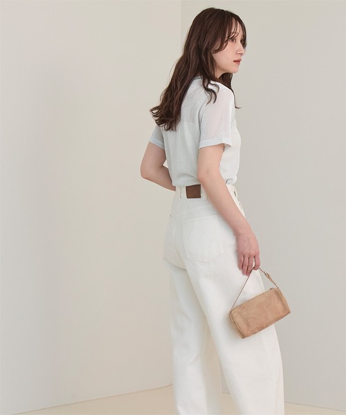 miette(ミエット)の「カットアウトラメトップス(Tシャツ/カットソー・レディース・ブラック/シルバー・FREE)」の13枚目の写真