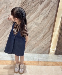 aimoha | 【aimoha-KIDS-】デニムジャンパースカート(ジャンパースカート)