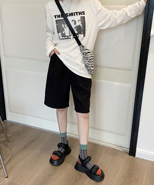 shoes365(シューズスリーシックスファイヴ)の「【shoes365】ダブルバックル厚底スポーツサンダル(サンダル・レディース・ブラック・23.0cm/23.5cm/24.0cm/24.5cm/25.0cm/22.5cm)」の12枚目の写真