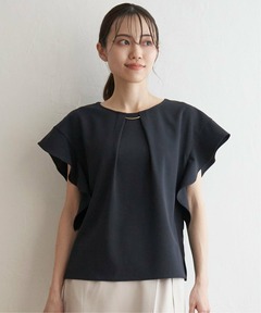 COGTHEBIGSMOKE/コグザビッグスモーク】JOLIE TOP/フレンチスリーブ