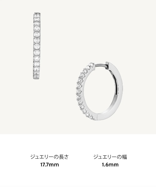 FOSSIL（フォッシル）の「フォッシル アクセサリー レディース ピアス  JA7234040（ピアス（両耳用）・レディース・Silver・FREE）」の7枚目の写真