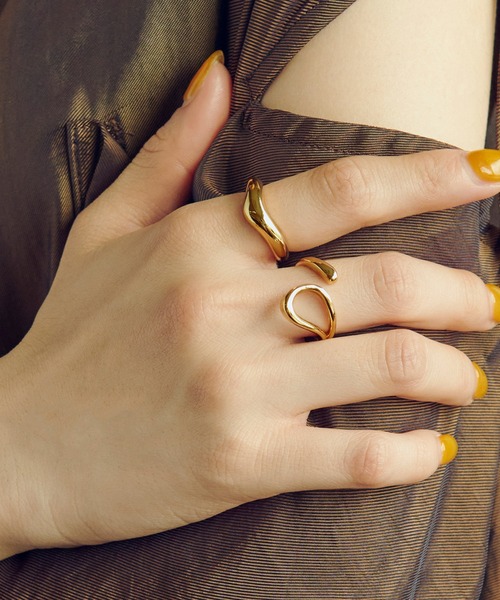 セール】ループ ライン メタル セット リング（リング）｜GOLDY