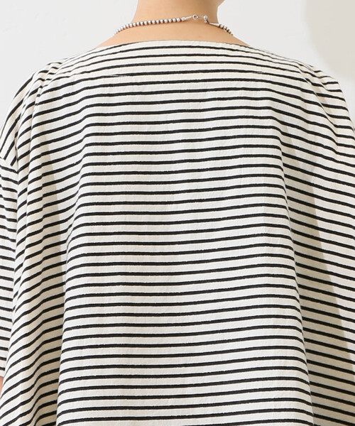 journal standard luxe バフボーダーフレアープル JOURNAL STANDARD LUXE（ジャーナルスタンダード ラックス）の「バフ